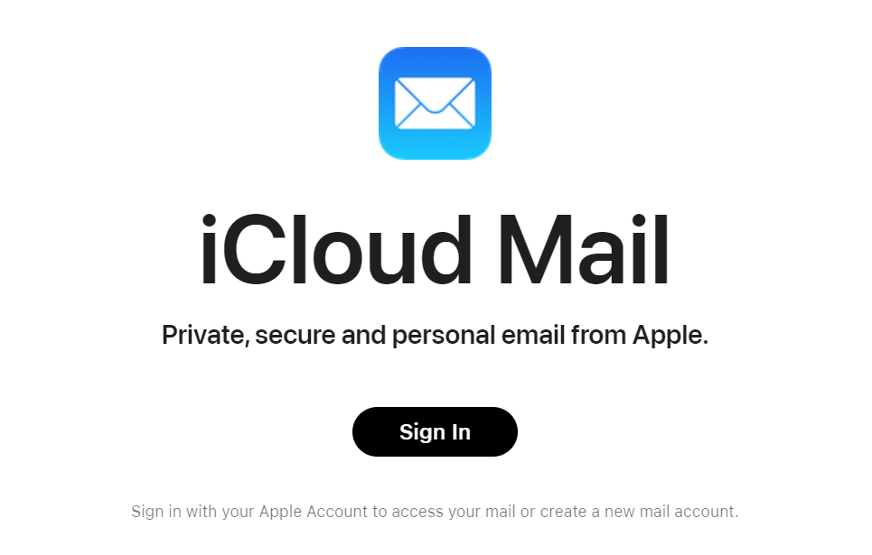 苹果iCloud邮箱_苹果邮箱登录入口网页版